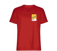 Everton Lightning Strike Classic Football Shirt Colours Frame Men's T-Shirt - Red / S