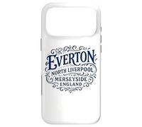 Everton North Liverpool Merseyside England Vintage Navy Ink Case for iPhone 17 Pro Max