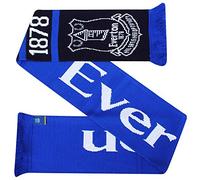 Everton Official FC Football Crest Fans Scarf (100% Acrylic)