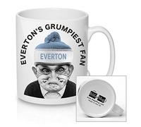 Everton's Grumpiest Fan Mug - New Quick and Easy Personalised Blues Football Team Everton Lover Ceramic Toffee's Tea and Coffee Cup Unique Drink Gift