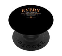 Every Act Matters - Urban Typography Streetwear PopSockets Adhesive PopGrip