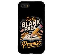 Every Blank Page Is A Threat And A Promise Drawing Artist Case for iPhone SE (2020) / 7/8