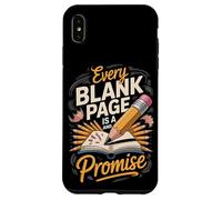 Every Blank Page Is A Threat And A Promise Drawing Artist Case for iPhone XS Max