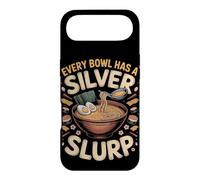 Every Bowl Has a Silver Slurp Ramen Miso Soup Noodles Case for iPhone Air