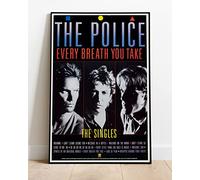 Every Breath You Take The Police Concert Tour Album Promo Poster : A Huge 36"x24" Poster Print Similar (Slightly Larger) to A1 Size : Vintage Retro Reproduction : BRING YOUR WALLS TO LIFE !
