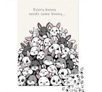 Every Bunny Needs Some Bunny 1000 Piece Jigsaw Puzzle, 70x50cm/1000pcs, for Adults, Relaxing Indoor Activity, Family Time And Puzzle Lovers