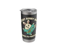 Every Bunny was Kung Fu Fighting Easter Rabbit Stainless Steel Insulated Tumbler