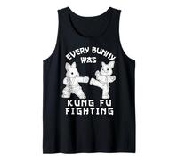 Every Bunny was Kung Fu Fighting Funny Easter Karate Tank Top
