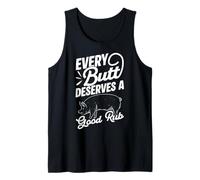 Every Butt Deserves A Good Rub Funny BBQ Tank Top