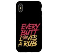 Every Butt Loves A Rub BBQ Grill Picnic |- Case for iPhone X/XS