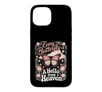 Every Butterfly Is a Hello From Heaven Butterfly Monarch Case for iPhone 15