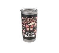 Every Butterfly is a Hello from Heaven Butterfly Monarch Stainless Steel Insulated Tumbler