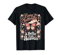 Every Butterfly is a Hello from Heaven Butterfly Monarch Value Graphic T-Shirt