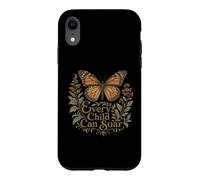 Every Child Can Soar Back To School Butterfly Case for iPhone XR