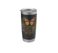 Every Child Can Soar Back to School Butterfly Stainless Steel Insulated Tumbler