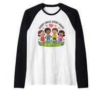 Every Child/Equality Right Awareness Raglan Baseball Tee
