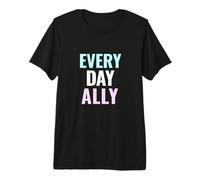 Every Day Ally Trans Flag Colours Premium T-Shirt