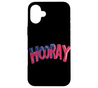 Every Day Deserves a Hooray with this Funny Costume Case for iPhone 16 Plus