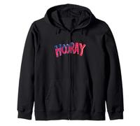 Every Day Deserves a Hooray with this Funny Costume Zip Hoodie