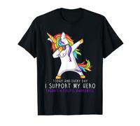 Every Day I Support My Hero Crohn's & Colitis Awareness T-Shirt