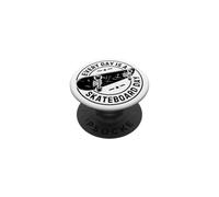 Every Day Is A Skateboard Day - Skateboarding PopSockets Adhesive PopGrip