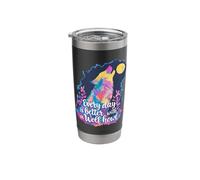 Every Day is Better with A Wolf Howl Stainless Steel Insulated Tumbler