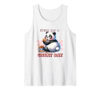 Every Day is Cheat Day Cute Panda Tank Top