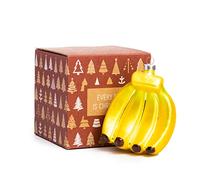 Every Day is Christmas Glass Blown Ornaments 2021 Cute Hand Made Figurines Tree Decoration, Banana