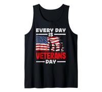 Every Day is Veteran Day Patriotic Veterans Day Tank Top