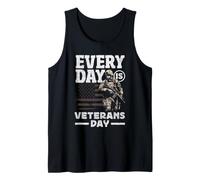 Every Day is Veteran Day Patriotic Veterans Day Tank Top