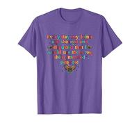 Every Day My Joints Shocked & Disgusted Rheumatoid Arthritis T-Shirt, Men, Purple Heather, Medium