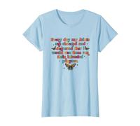 Every Day My Joints Shocked & Disgusted Rheumatoid Arthritis T-Shirt, Women, Baby Blue, Small