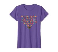 Every Day My Joints Shocked & Disgusted Rheumatoid Arthritis T-Shirt, Women, Purple Heather, 3X-Large