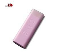 Every Day Pill Box Organiser Portable Tablet Box （Pink）,1 Day 3 Times a Day Large Capacity Pill Box,Easy Filling, Tablet Organiser Ideal for Medication/Vitamins/Fish Oils (Pink)