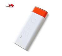 Every Day Pill Box Organiser Portable Tablet Box （Pink）,1 Day 3 Times a Day Large Capacity Pill Box,Easy Filling, Tablet Organiser Ideal for Medication/Vitamins/Fish Oils (White+Orange)