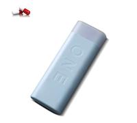 Every Day Pill Box Organiser Portable Tablet Box (Pink),1 Day 3 Times a Day Large Capacity Pill Box,Easy Filling, Tablet Organiser Ideal for Medication/Vitamins/Fish Oils (Blue)