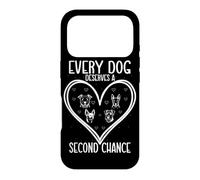Every Dog Deserves A Second Chance Rescue Dog Adoption Case for iPhone 17 Pro