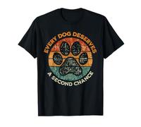 Every Dog Deserves A Second Chance Rescue Dog Adoption T-Shirt