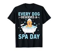 Every Dog Deserves a Spa Day - Puppy Stylist Dog Groomer T-Shirt