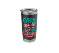 Every Ending is A New Beginning Stainless Steel Insulated Tumbler