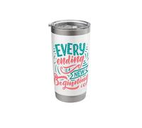 Every Ending is A New Beginning Stainless Steel Insulated Tumbler