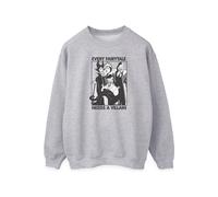 Every Fairy Tale Needs A Villain Sweatshirt Disney Grey L
