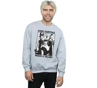 Every Fairy Tale Needs A Villain Sweatshirt Disney Grey XXXL