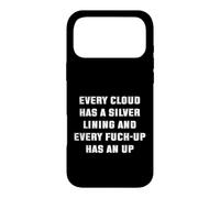 Every Fck-Up Has An Up Sarcastic Quote Case for iPhone 17 Pro Max