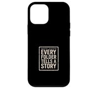 Every Folder Tells A Story! Archivist Librarian Case for iPhone 12 mini