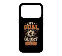 Every Goal Glory To God Soccer Philippians 4:13 Faith Case for iPhone 17 Pro