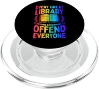 Every Great Library Has Something To Offend Everyone PopSockets PopGrip for MagSafe