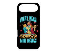Every hero needs a sidekick. Mine drools. Case for iPhone Air