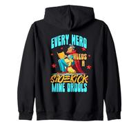 Every hero needs a sidekick. Mine drools. Zip Hoodie