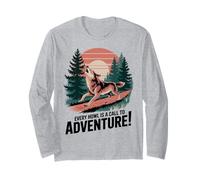 Every Howl Is A Call To Adventure Wolf Long Sleeve T-Shirt